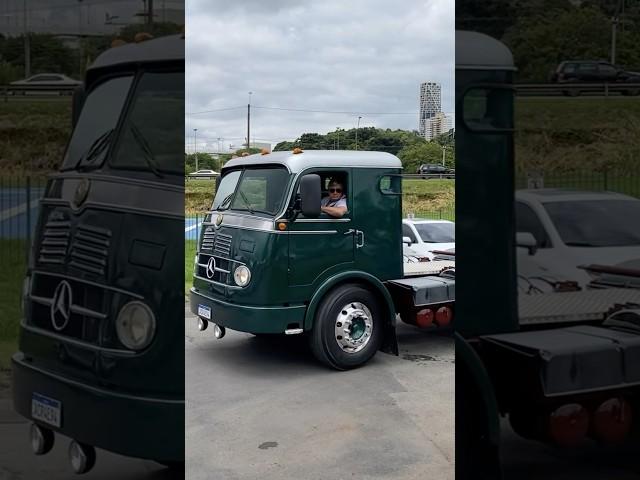 Caminhão Mercedes Benz - 1966 #caminhao #truck #mercedes #mercedesbenz