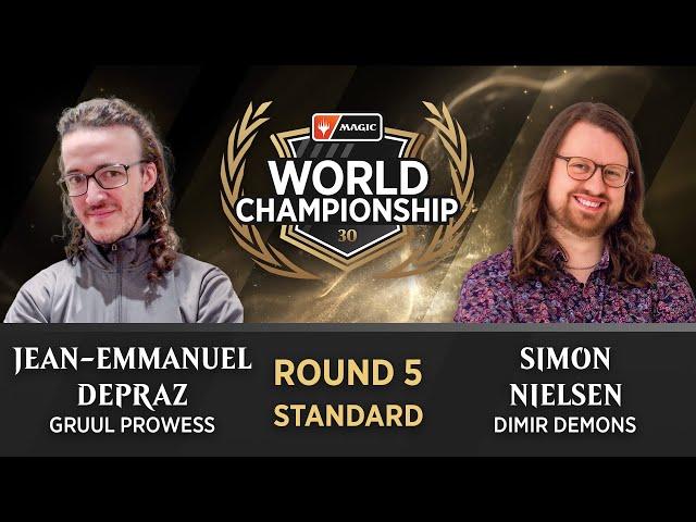 Round 5 | Jean-Emmanuel Depraz vs Simon Nielsen | Standard | #MTGWorlds