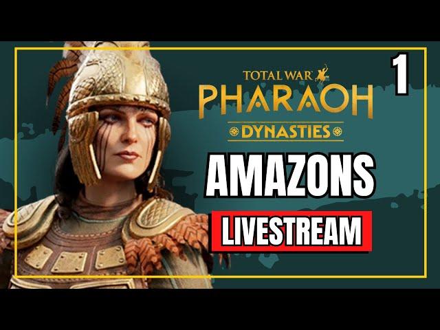 AMAZONS UNLEASHED!  Total War PHARAOH Dynasties Mods 'Daughters of Ares' Campaign Review