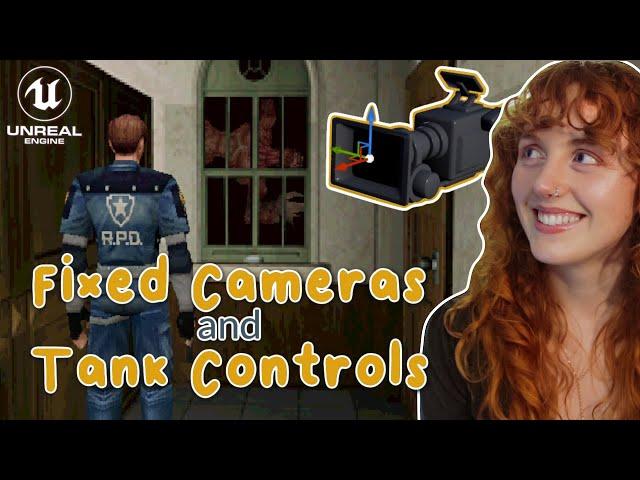 Fixed Camera Tutorial | Resident Evil | Classic Horror Games in Unreal Engine 5