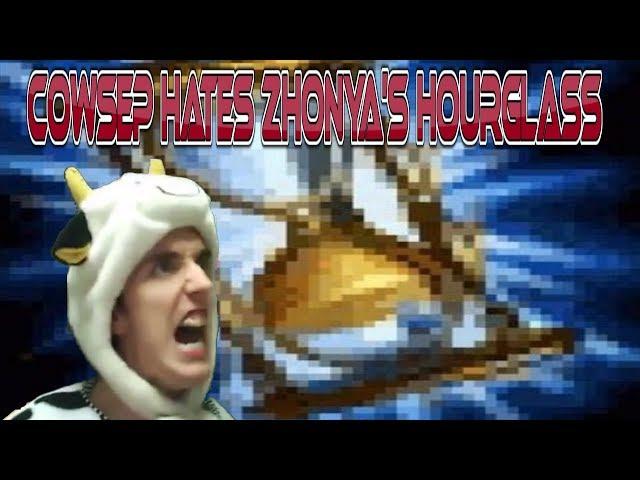 [League of Legends meme]Cowsep hates Zhonya's Hourglass