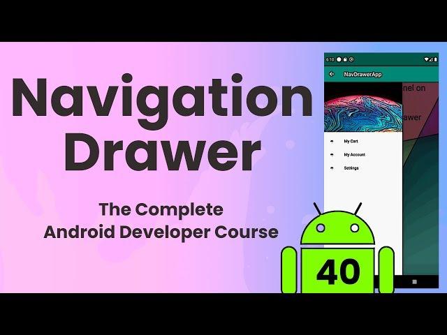 Navigation Drawer | Learn Android #40