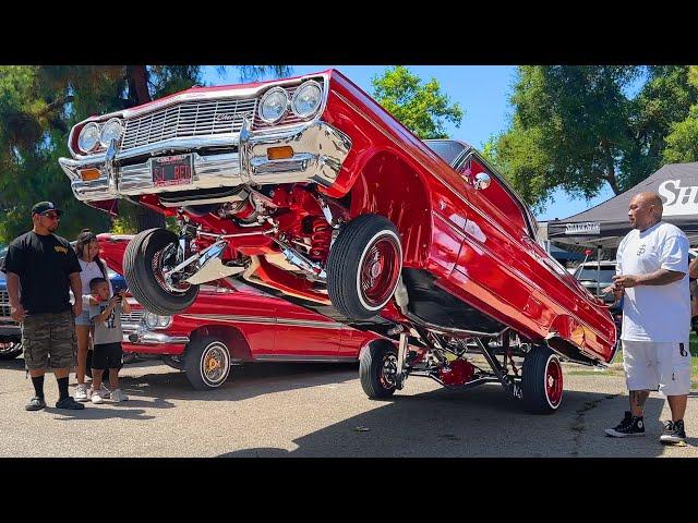 Lowrider Hopping Contest & Classic Car Show in LA!