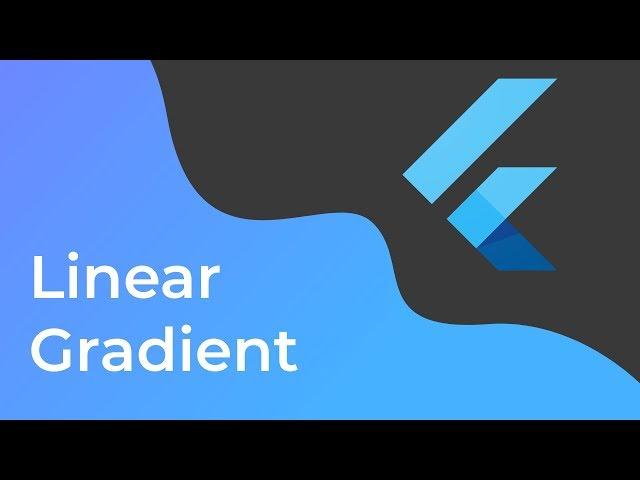 Flutter: LinearGradient background