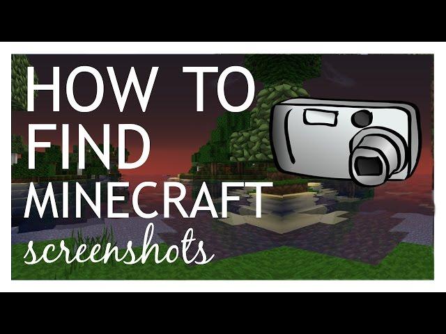 How to Find your Minecraft Screenshots (Mac)