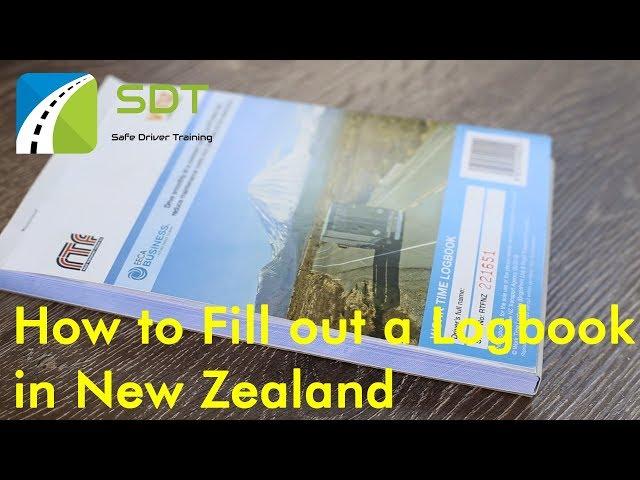 How  to fill out a Logbook in NZ