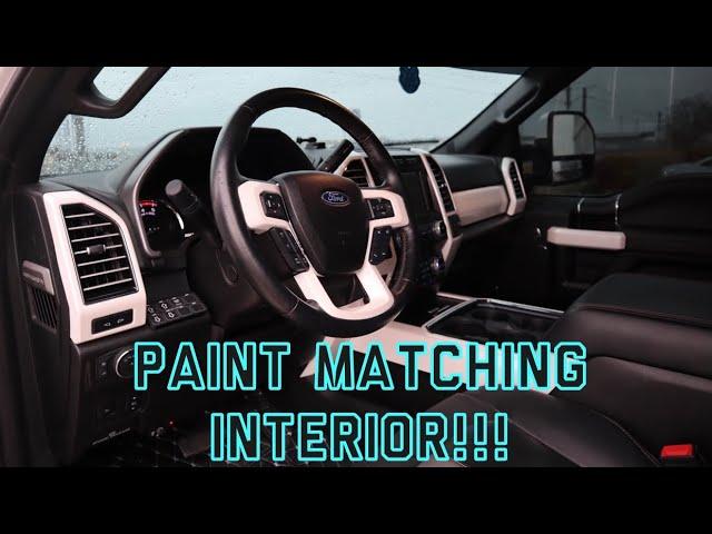 How To Paint Match 2017-2022 Ford Interior