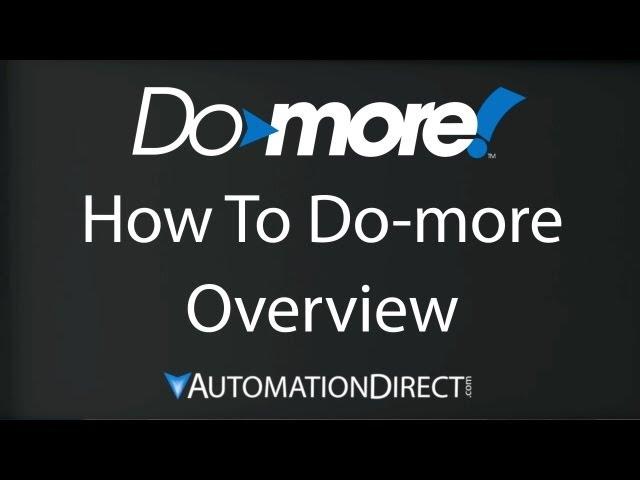 Do-more PLC - Benefits and Features of Do-more Programmable Logic Controller at AutomationDirect