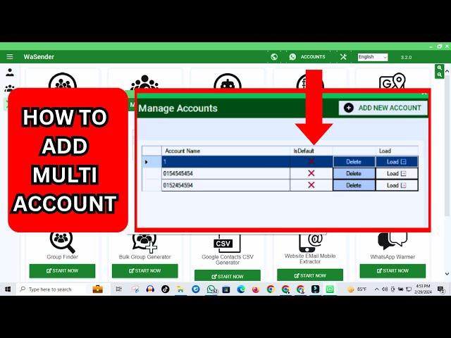 Whatsapp WA SENDER এ multi account add- কিভাবে একসাথে অনেকগুলো একাউন্ট এড করবেন |TechFixer