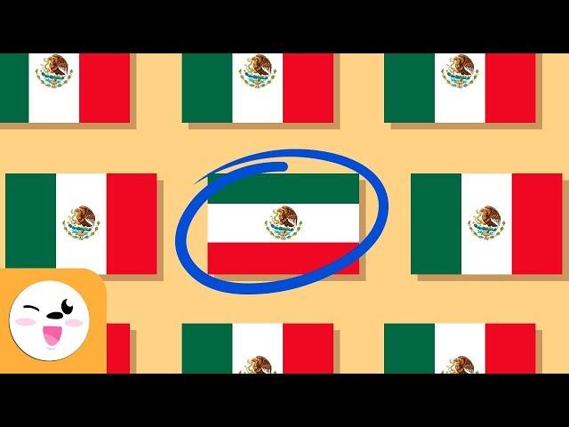 Encuentra la bandera diferente - Aprende las banderas de Latinoamérica - Atención visual para niños