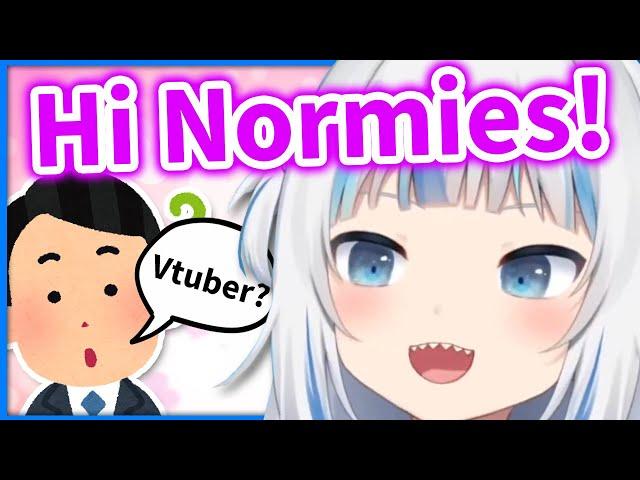 Gura Reacts to Normies React to Gura 【Gawr Gura / HololiveEN】