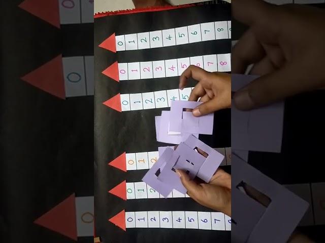 Decimal place value working model/decimal place value maths project #shorts #maths  #project