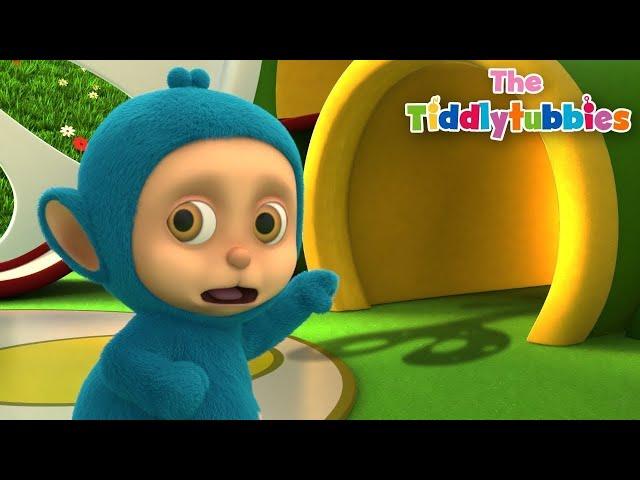 Tiddlytubbies NEW Season 4  Scared of the Monster!  Tiddlytubbies 3D Full Episodes