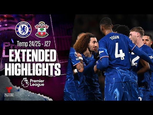 Chelsea vs. Southampton | Highlights Premier League | Jornada 27 | Telemundo Deportes