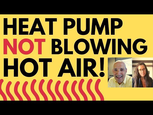 HEAT PUMP NOT BLOWING HOT AIR \\ Is My Heat Pump Not Working?