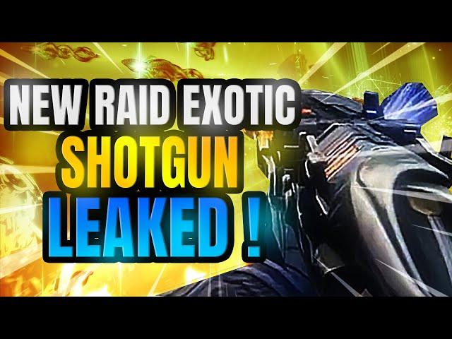 DESTINY 2 ROOT OF NIGHTMARES RAID EXOTIC LEAKED LIGHTFALL !