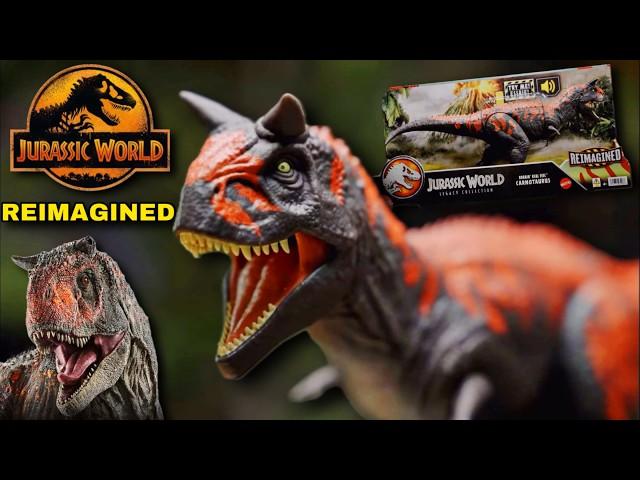 MATTEL DEMON CARNOTAURUS FIGURE!!! | Jurassic World Chaos Theory Scan Codes | Reimagined Dino Toys