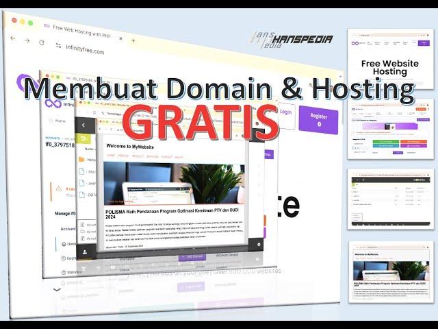 Membuat Domain & Hosting Gratis