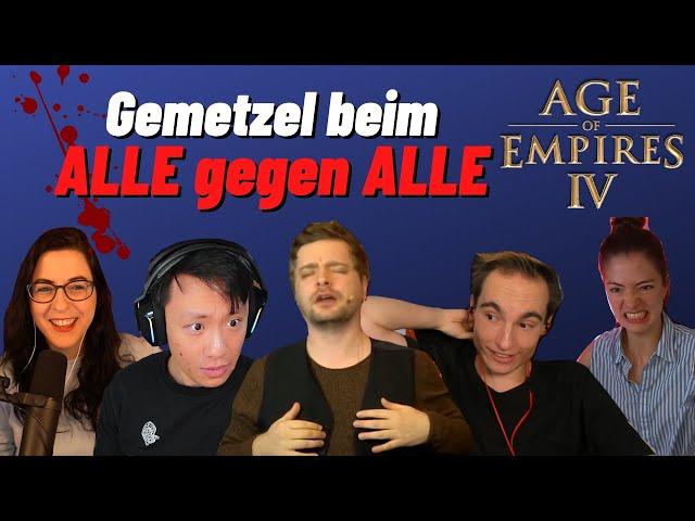 Age of Empires 4 Multiplayer: Free for all mit den Rocketbeans, Marco Giesel & Maurice Weber!