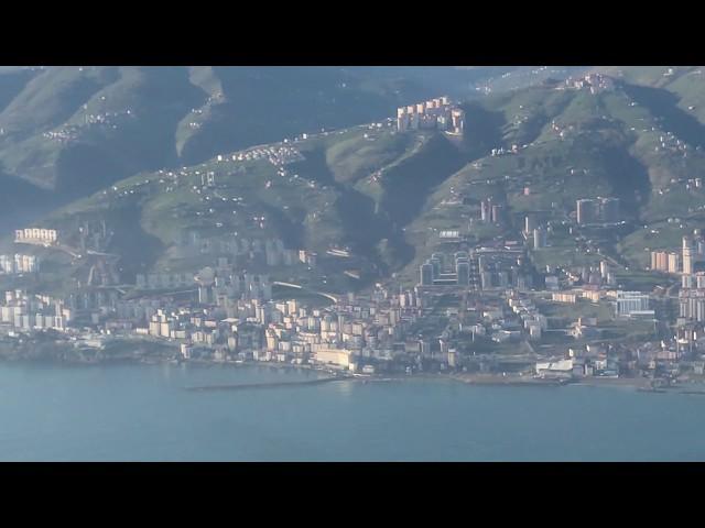 THY Trabzon İniş (Landing ) 4K