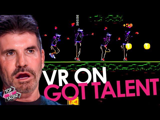 CRAZIEST Virtual Reality Auditions That WOWED the Judges!