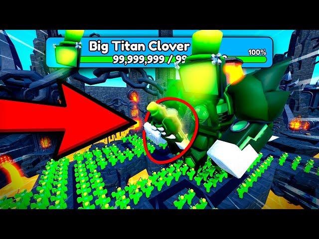 OMG!!  NEW GLITCH ON WAVE 150! TITAN CLOVER! Toilet Tower Defence