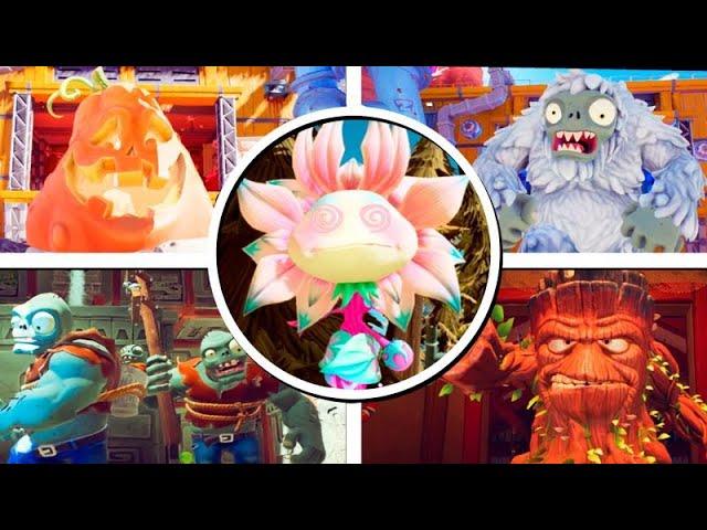 All ELITE Bosses in Plants vs Zombie: Battle for Neighborville (Nintendo Switch)