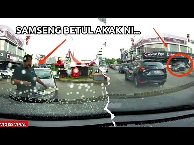 AKAK INDIA NAIK HANTU LAGAK SAMSENG GARA2 BEREBUT PARKING