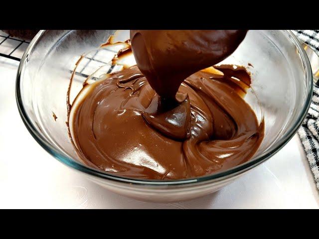 Chocolate Ganache Recipe with Cocoa Powder