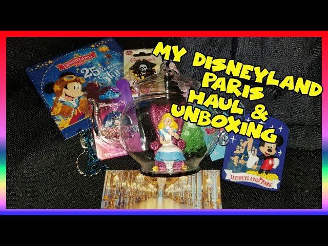 My Disneyland Paris Haul and Unboxing from Paris, France- Sir Willow's Park Tales