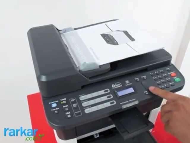 KYOCERA FS-1025MFP/1125MFP: สาธิตก๊อปปี้แบบ 2-in-1 & Duplex