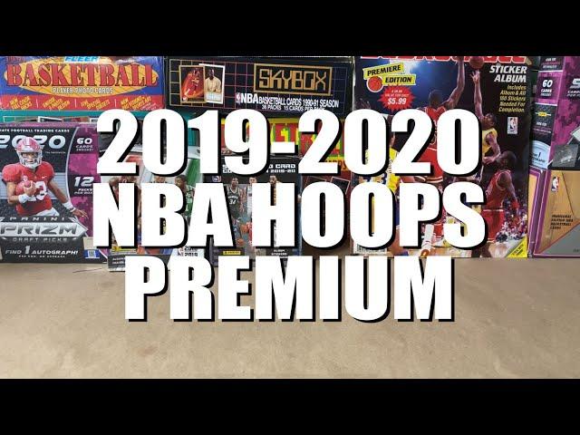 2019-2020 NBA Hoops Premium Cello Box opening.