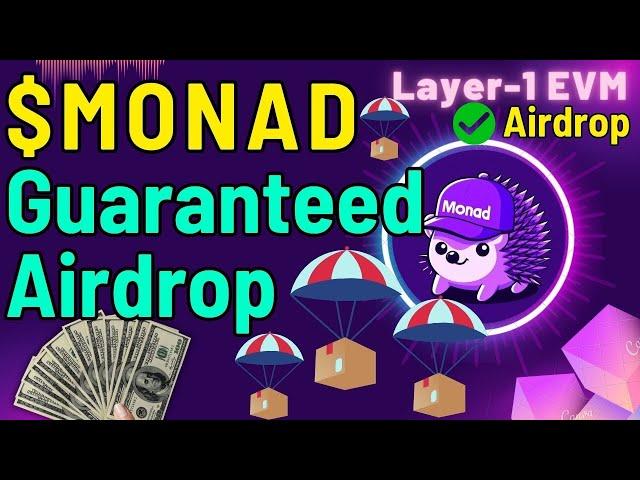 Do this to get Confirmed MONAD Crypto Airdrop.