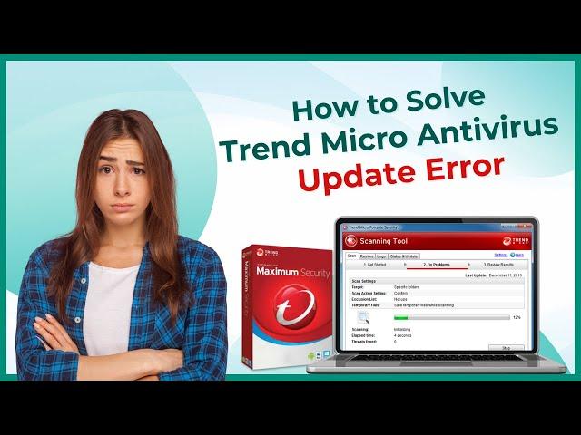 How to Solve Trend Micro Antivirus Update Error? | Antivirus Tales