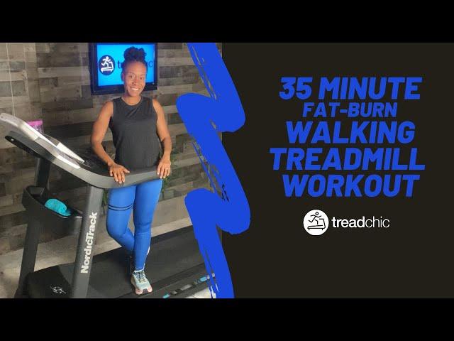 35 Minute Fat-Burning Walking Treadmill Workout! #walking #treadmill #fatburning #treadmillworkout