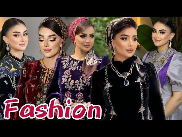 Zenan zynaty turkmen moda koynek fasonlar / Dresses for women / owadan fasonlar 2024