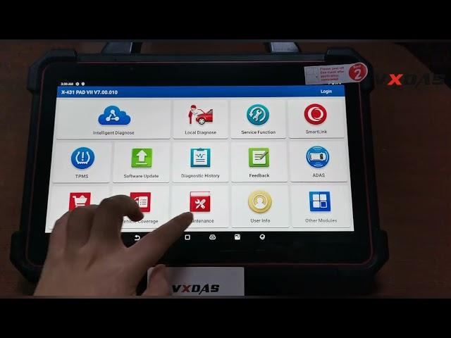 Launch X431 PAD VII Functions Display---VXDAS.COM