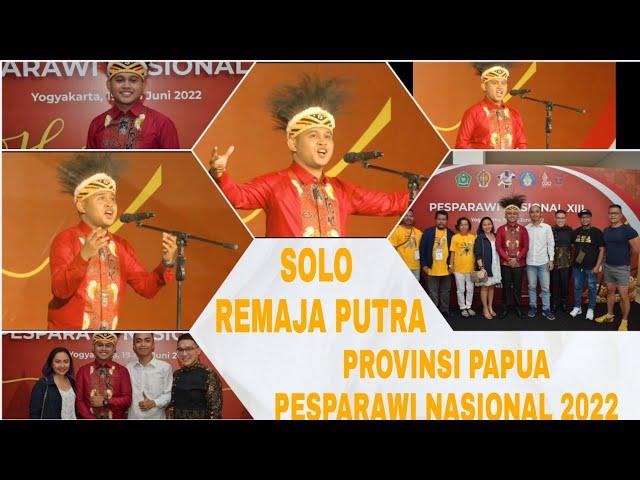 SOLO REMAJA PUTRA PROVINSI PAPUA PESPARAWI NASIONAL 2020