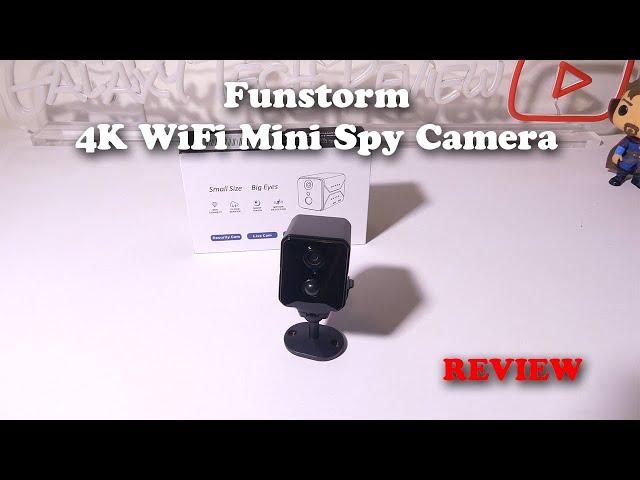 Funstorm 4K Wifi Mini Spy Camera REVIEW