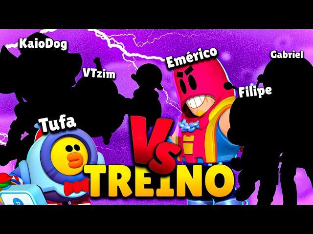 TREINO CONTRA O EMERICK ! BRAWL STARS !