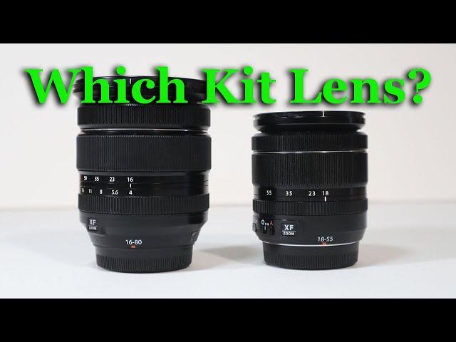 Fuji 18-55 or Fuji 16-80 - What’s the BEST KIT LENS?