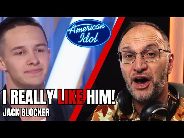 Vocal Coach Reaction: JACK BLOCKER sings a beautiful original song - American Idol Auditions 2024