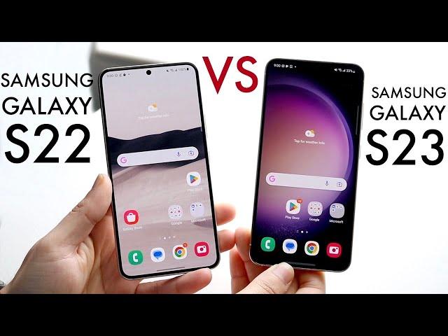 Samsung Galaxy S23 Vs Samsung Galaxy S22! (Comparison) (Review)