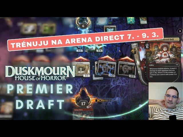 Blíží se turnaj o booster boxy, oživme si Duskmourn drafty | Duskmourn Draft | MTGA drafty česky