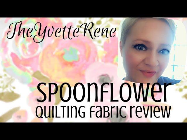 Spoonflower Fabric Review | January 2020 | TheYvetteRene