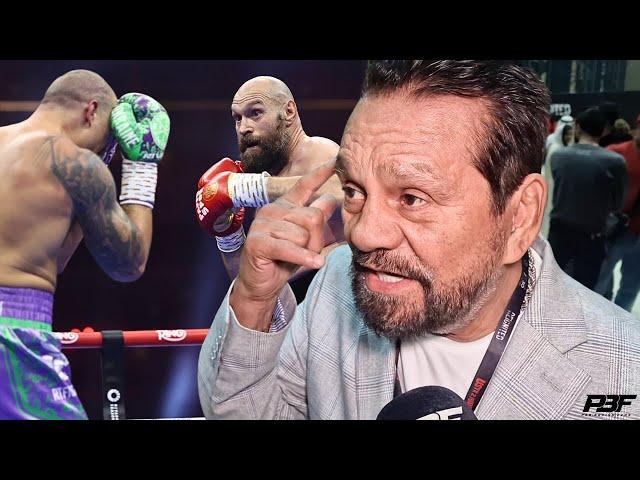 ROBERTO DURAN IMMEDIATE REACTION TO OLEKSANDR USYK BEATING TYSON FURY AGAIN