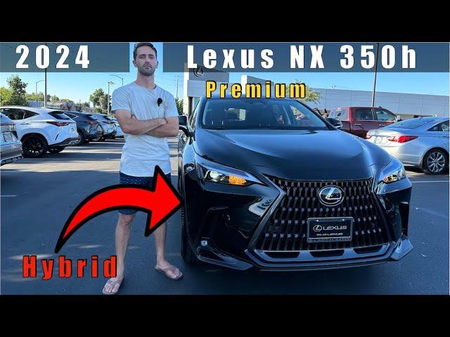 2024 Lexus NX 350H Premium - functional hybrid, features, review.