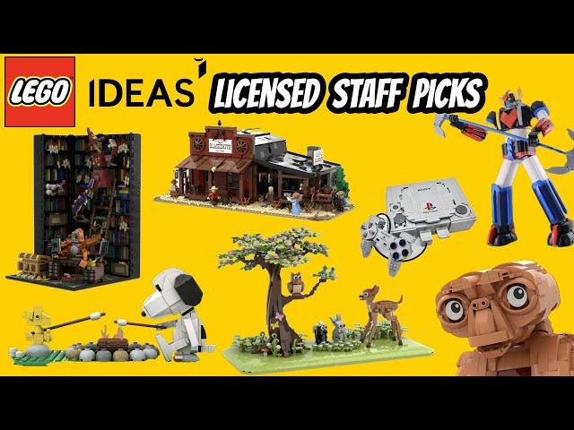 The Best Lego Ideas Staff Picks (Licensed IP)