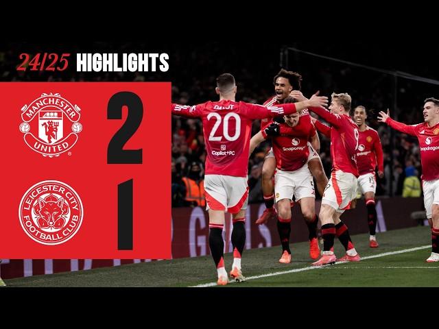 MAGUIRE WINS IT!  | Man Utd v Leicester