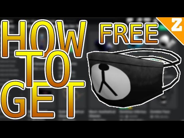How to get the BEAR FACE MASK for FREE! (ROBLOX)